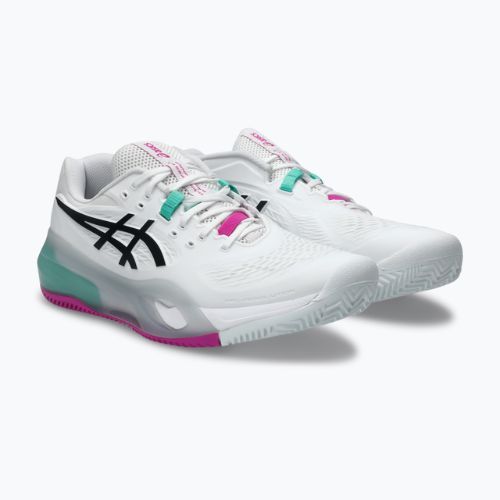 Buty do tenisa męskie ASICS Gel-Resolution X Clay white/aurora green