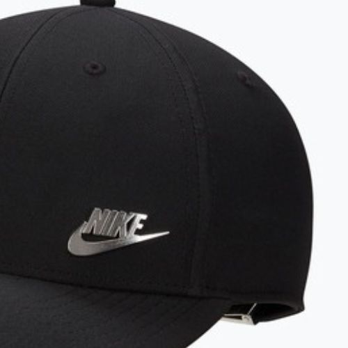 Czapka z daszkiem Nike Dri-Fit Club black/metallic silver
