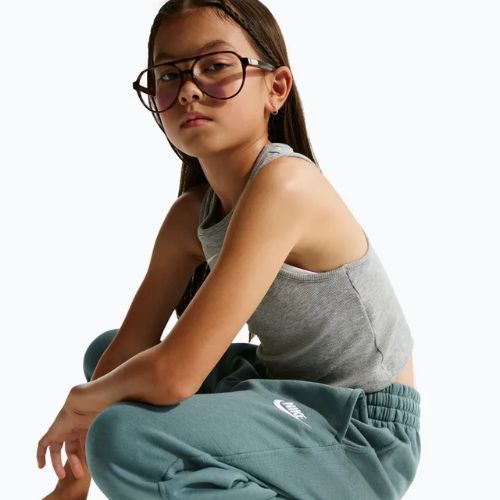 Spodnie dziecięce Nike Sportswear Club Fleece mineral slate/mineral slate/white