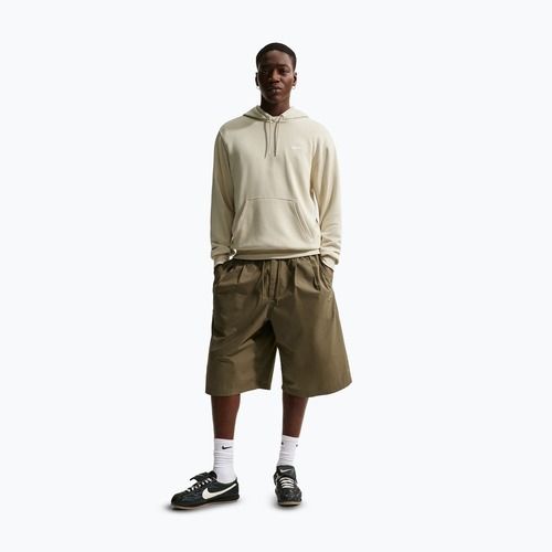 Bluza męska Nike Club French Terry Pullover Hoodie light khaki/light khaki/white