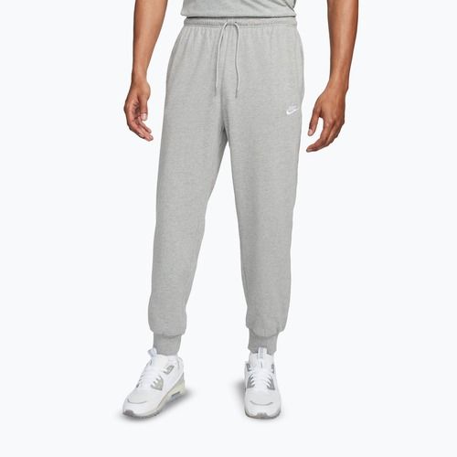 Spodnie męskie Nike Club Knit Jogger dark grey heather/white