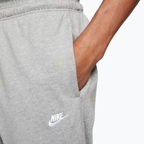 Spodnie męskie Nike Club Knit Jogger dark grey heather/white