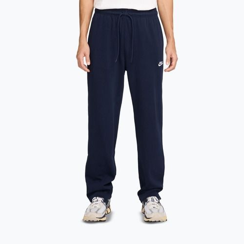 Spodnie męskie Nike Sportswear Club Knit Open-Hem obsidian/white