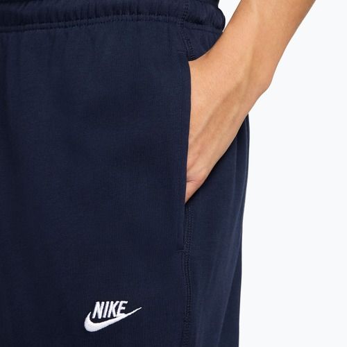 Spodnie męskie Nike Sportswear Club Knit Open-Hem obsidian/white