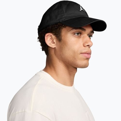 Czapka z daszkiem Nike Jordan Club Unstructured Curved-Bill black/white