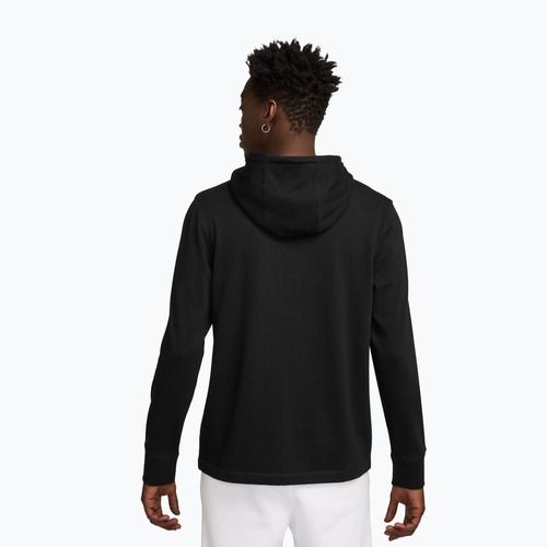 Bluza męska Nike Sportswear Club Knit Pullover Hoodie black/black/white