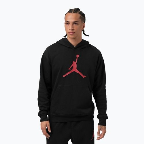 Bluza męska  Jordan Pullover Hoodie black/gym red