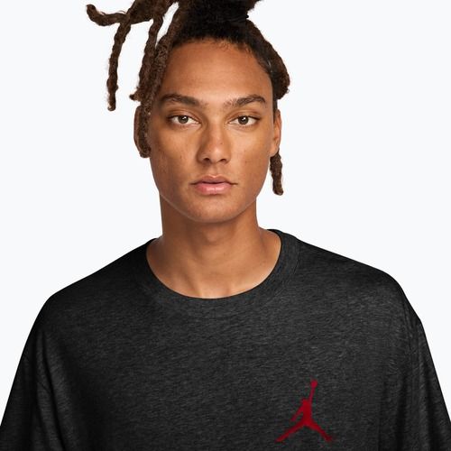 Koszulka męska Jordan black/gym red