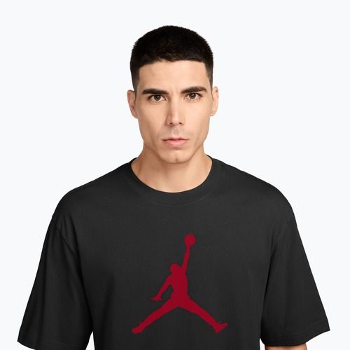 Koszulka męska Nike Jordan black/gym red