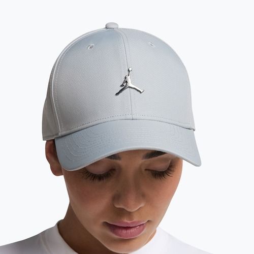 Czapka z daszkiem Nike Jordan Rise Structured Metal Jumpman light smoke grey/R511