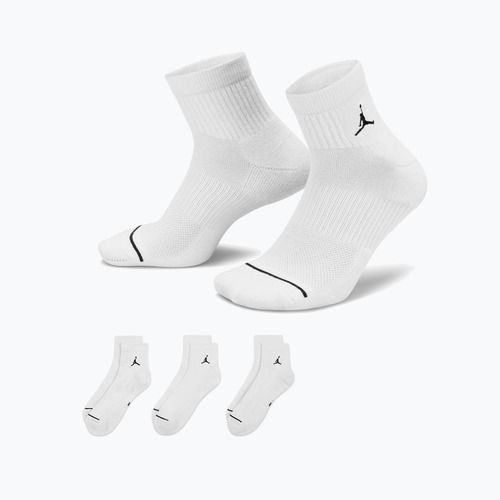 Skarpety Nike Jordan Everyday Ankle 3 pary white/black