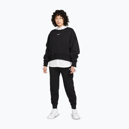 Bluza damska Nike Sportswear Phoenix Fleece Oversized black/sail
