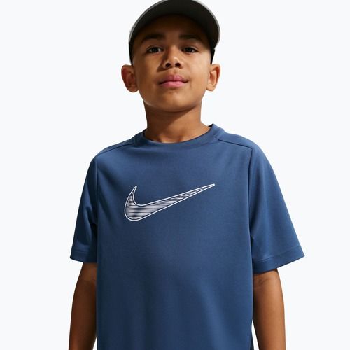 Koszulka dziecięca Nike Multi Dri-Fit mystic navy/white