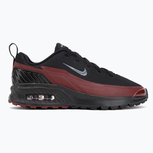 Buty dziecięce Nike Air Max Bia black/team red/smoke grey