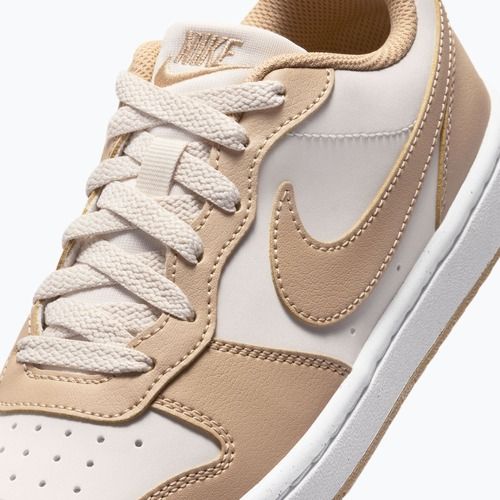 Buty dziecięce Nike Court Borough Low Next Bloom phantom/white/linen