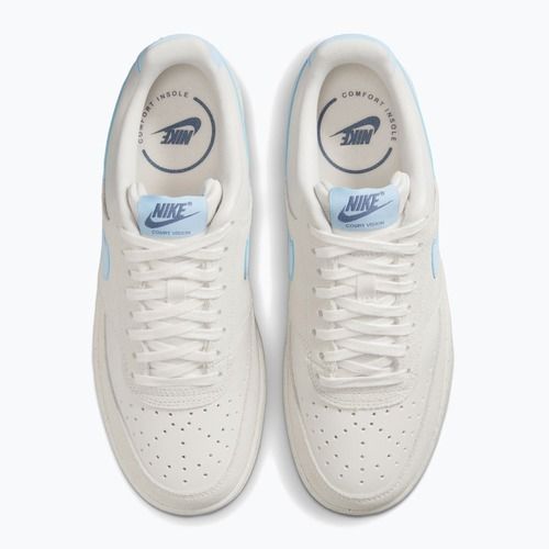 Buty damskie Nike Court Vision Low phantom/light bone/psychic blue