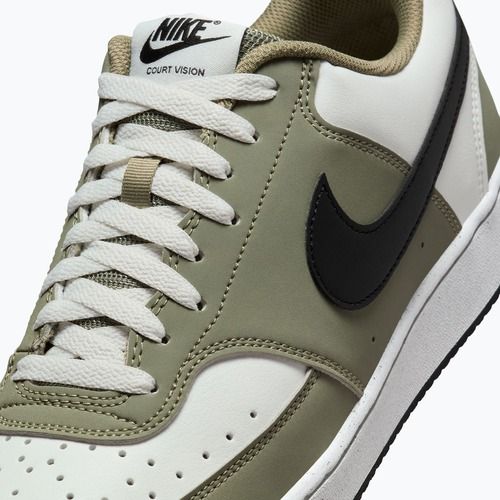Buty męskie Nike Court Vision Low summit white/silver sage/black