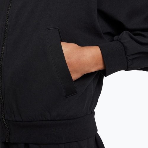 Bluza dziecięca Nike Sportswear Full Zip Hoodie black/flat pewter