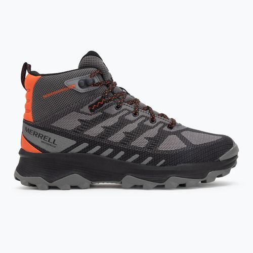 Buty męskie Merrell Speed Eco Mid WP charcoal/tangerine