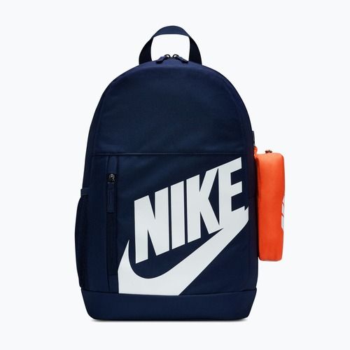 Plecak miejski dziecięcy Nike Elemental Shoebox 20 l midnight navy/orange/white