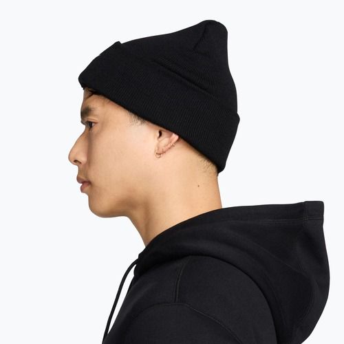 Czapka zimowa Nike Peak Swoosh Beanie black/white