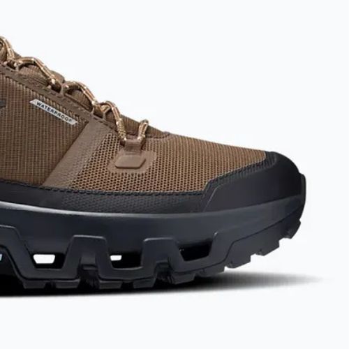Buty turystyczne męskie On Cloudrock Mid Waterproof earth/black