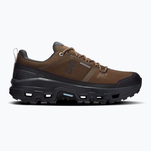 Buty damskie On Cloudrock Low Waterproof earth/black