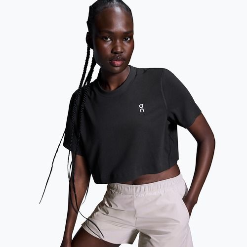 Koszulka treningowa damska On Train-T Crop black