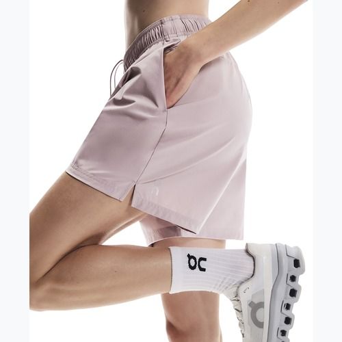 Spodenki do biegania damskie On 5" Core heron