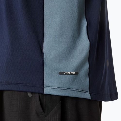 Koszulka do biegania męska ASICS Fujitrail Elite SS Top midnight/ironclad