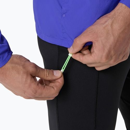 Kurtka do biegania męska ASICS Road Packable cobalt burst/illuminate green