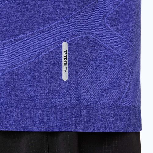 Longsleeve do biegania męski ASICS Road Seamless cobalt burst/eggplant