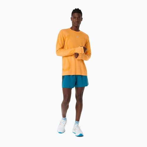 Longsleeve do biegania męski ASICS Road Seamless yamabuki