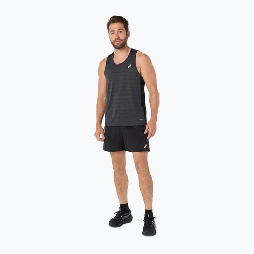 Koszulka do biegania męska ASICS Road Singlet performance black