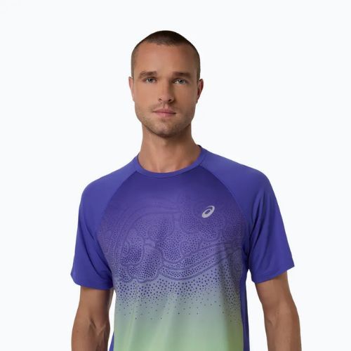Koszulka do biegania męska ASICS Road Fade cobalt burst/illuminate green