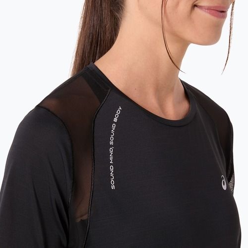 Koszulka do biegania damska ASICS Road performance black
