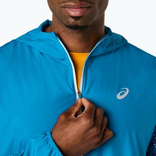 Kurtka do biegania męska ASICS Icon aegean blue/cream