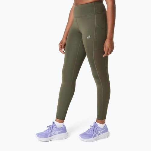 Legginsy do biegania damskie ASICS Core Tight dark olive