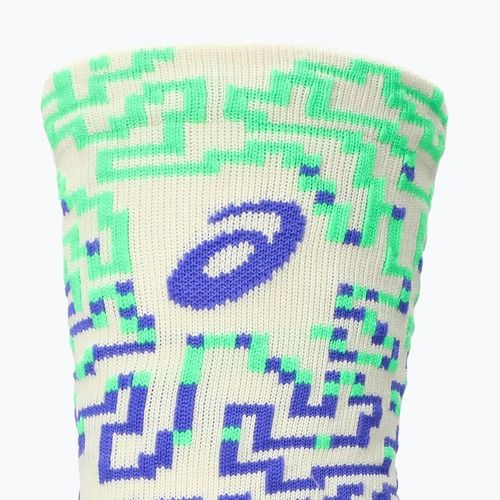 Skarpety ASICS Performance Run Crew ivory/cobalt burst/vital green