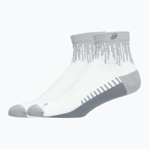 Skarpety ASICS Performance Run Quarter brilliant white/silver reflective