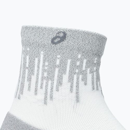 Skarpety ASICS Performance Run Quarter brilliant white/silver reflective
