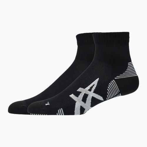 Skarpety ASICS Cushioned Quarter 2 pary performance black/brilliant white