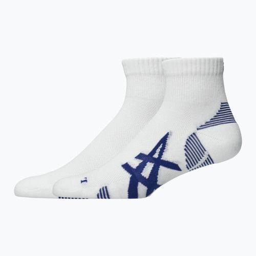 Skarpety ASICS Cushioned Quarter 2 pary brilliant white/asics blue
