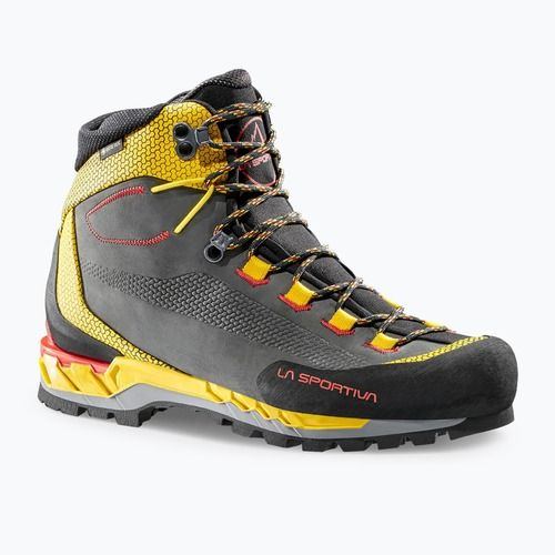 Buty wysokogórskie męskie La Sportiva Trango Tech Leather GTX black/yellow