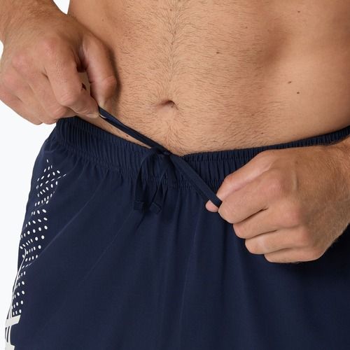 Spodnie do biegania męskie ASICS Icon midnight/cream