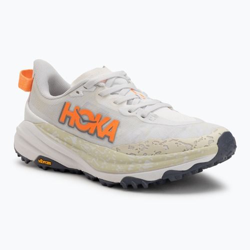 Buty do biegania damskie HOKA Speedgoat 6 white/neon tangerine