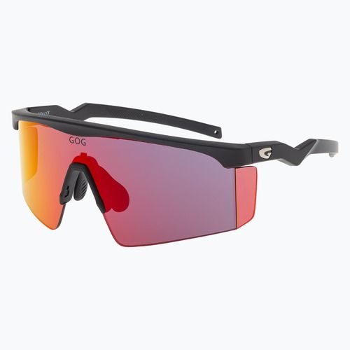 Okulary przeciwsłoneczne GOG Sigurd matt black/reflex black/red