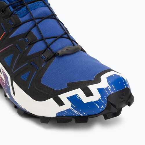 Buty do biegania Salomon Speedcross 6 GTX surf the web/fiery red/white