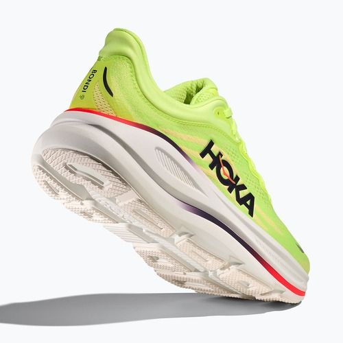 Buty do biegania męskie HOKA Bondi 9 Wide neon yuzu/sunlight