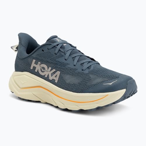 Buty do biegania męskie HOKA Challenger 8 Wide faded navy/pampas grass